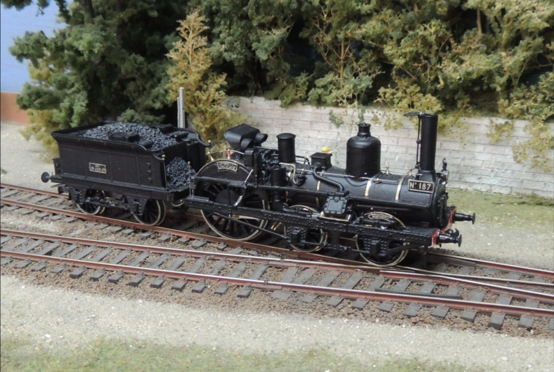 Crampton des Chemins de fer de l'EST N°187 (époque 1)