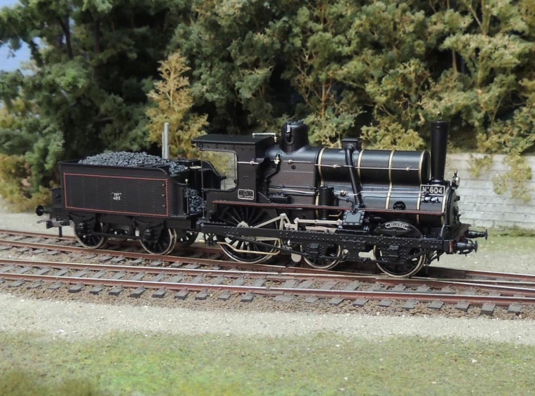 Crampton des Chemins de fer de l'EST N°604 (époque 1)